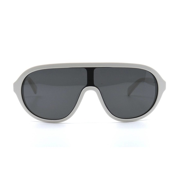 CELINE CL40234I WHITE DARK GREY LENS UNISEX SUNGLASSES - Picture 3 of 12